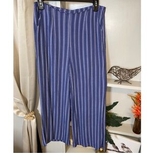 By Together Blue Striped Pants size small